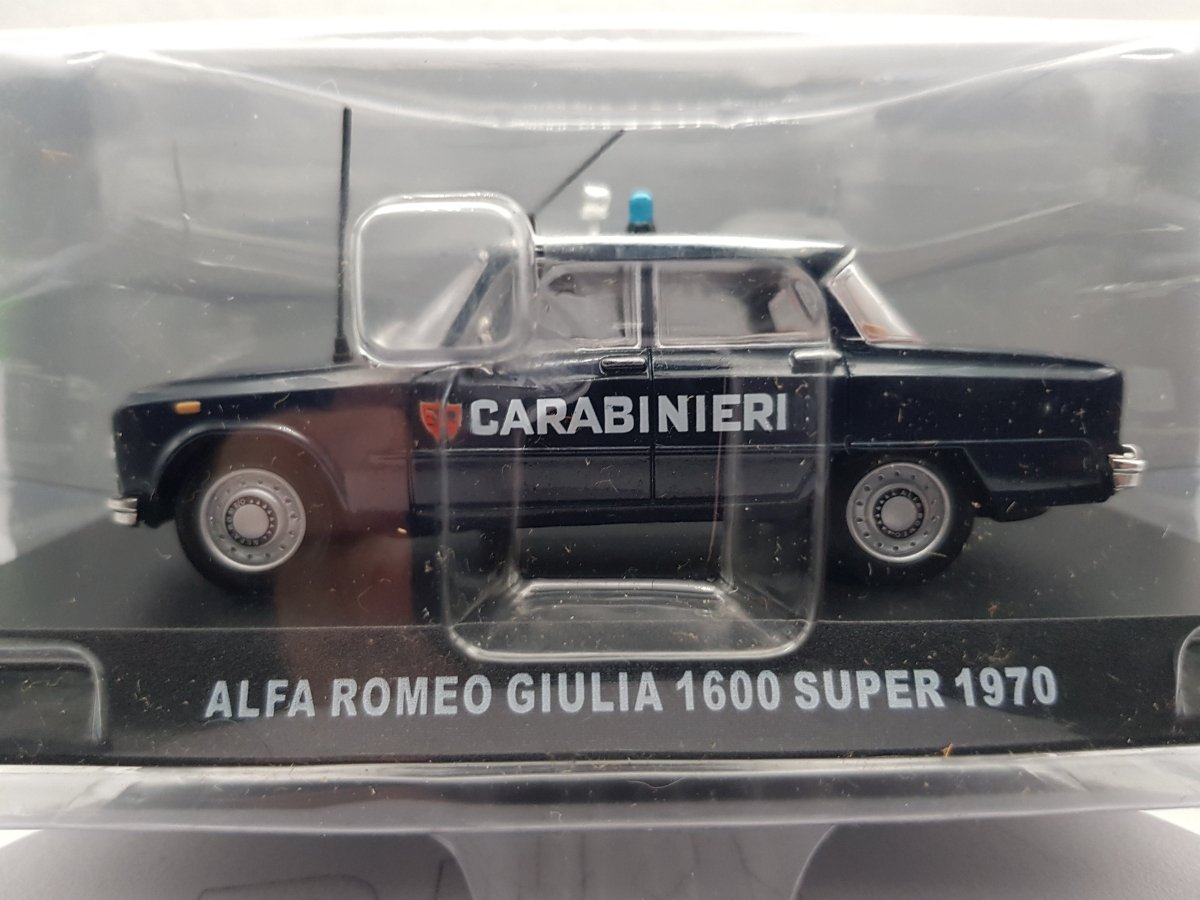 Alfa Romeo Giulia Berlina Carabinieri 1970 Edicola 1/43 Con Scatola - RikiToys - Edicola#