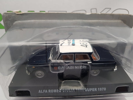 Alfa Romeo Giulia Berlina Carabinieri 1970 Edicola 1/43 Con Scatola - RikiToys - Edicola#