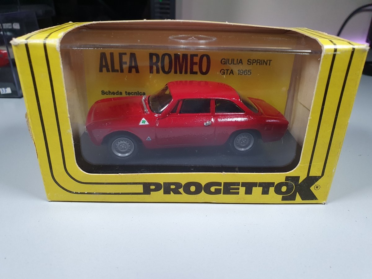 1/43 progetto K ALFA ROMEO GIULIA SPRINT - ミニカー