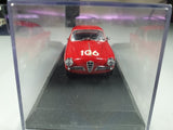 Alfa Romeo Giulietta sprint Mille Miglia Detailcars 1/43 Con Scatola - RikiToys - Detailcars#