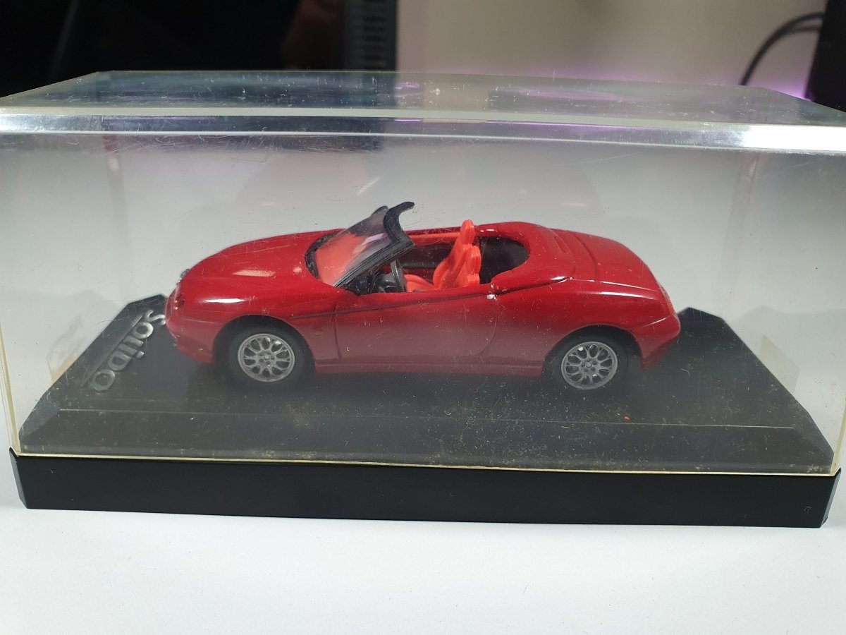 Alfa Romeo Spider 1999 N°1554 Solido 1/43 Con Scatola - RikiToys - Solido#