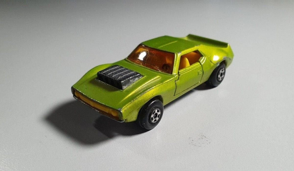 AMC AMX Javelin N°9 1972 Matchbox Lesney 1/66 - RikiToys - Matchbox#