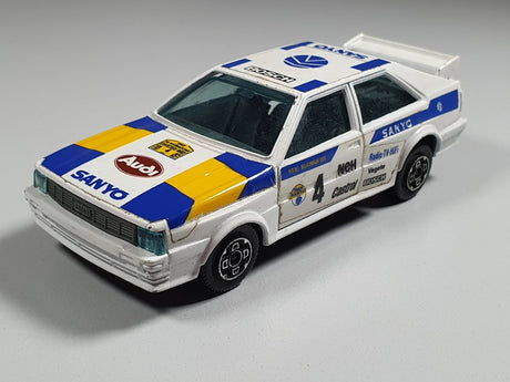 Audi Quattro rallye Sanyo Burago 1/43 - RikiToys - Burago#