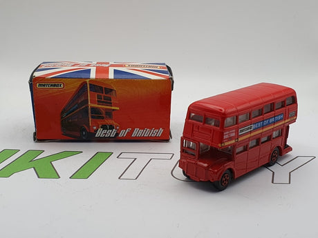 Autobus Double Decker Bus Matchbox 1/66 Con Scatola - RikiToys - Matchbox#