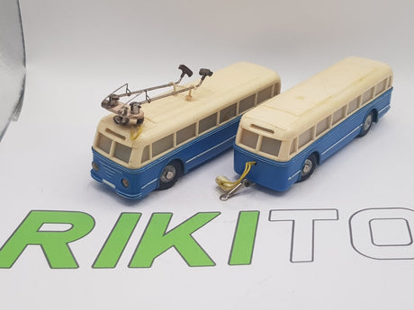 Autobus Filo Bus Con Rimorchio Brawa 1/80 - RikiToys - Brawa#