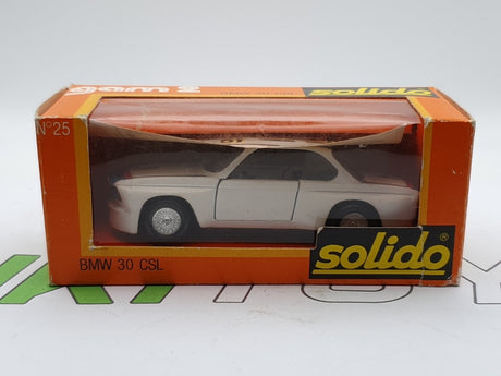 BMW 30 CSL N°25 Solido 1/43 Con Scatola - RikiToys - Solido#