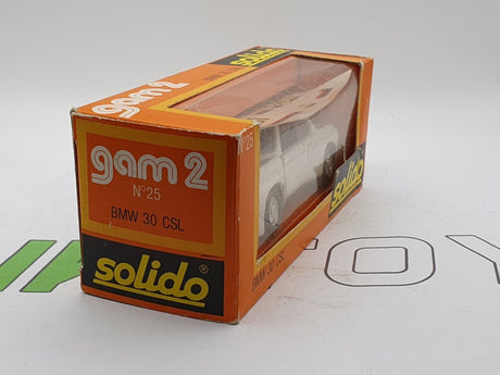 BMW 30 CSL N°25 Solido 1/43 Con Scatola - RikiToys - Solido#