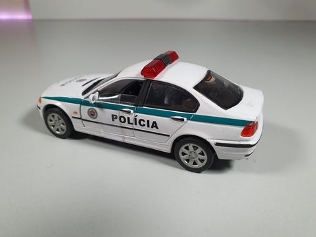 Bmw 328 i E46 Policia Cararama 1/43 - RikiToys - Cararama#