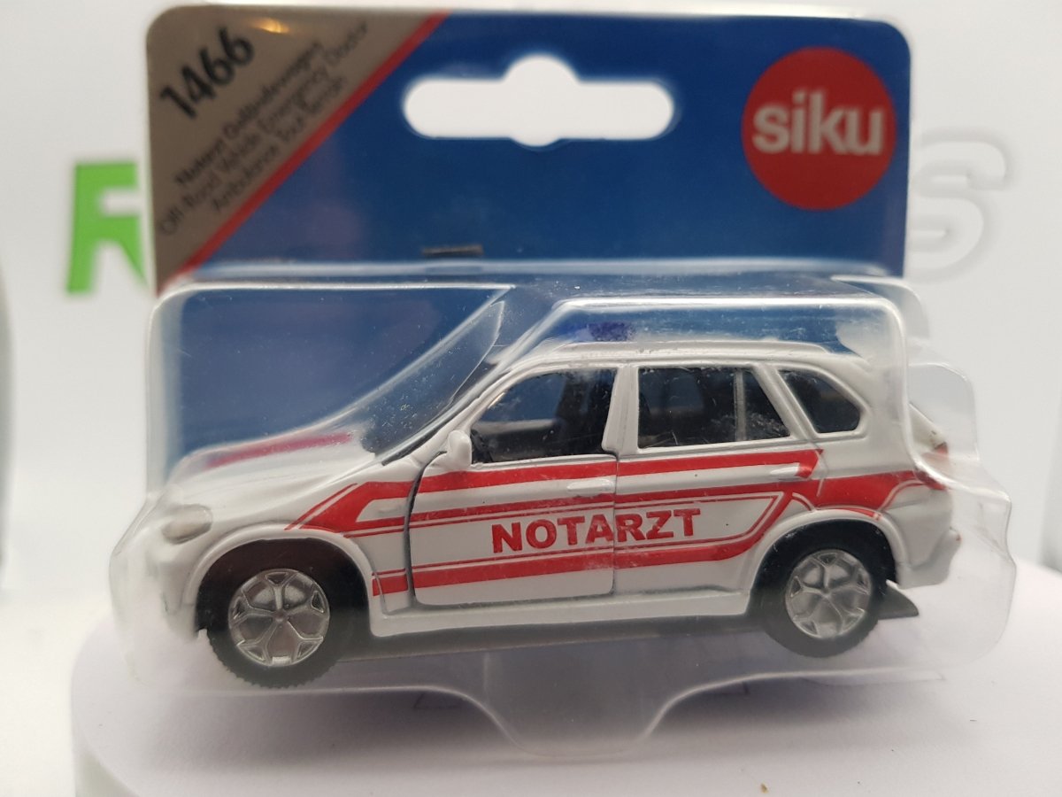 Bmw X3 Notarzt Siku 1/60 Con Scatola - RikiToys - Siku#