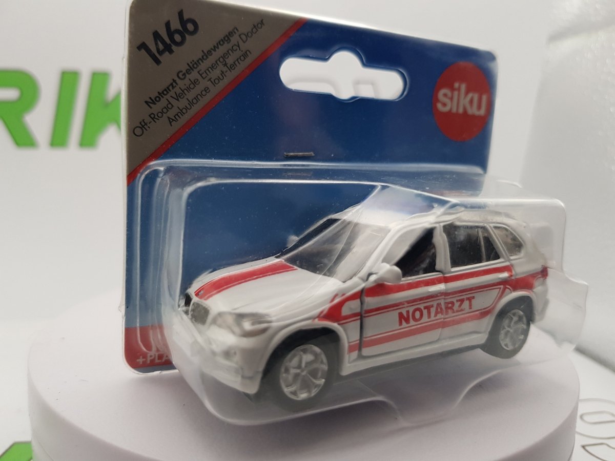 Bmw X3 Notarzt Siku 1/60 Con Scatola - RikiToys - Siku#