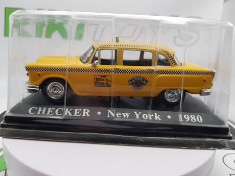 Checker Taxi NY 1980 Edicola 1/43 Con Scatola - RikiToys - Edicola#