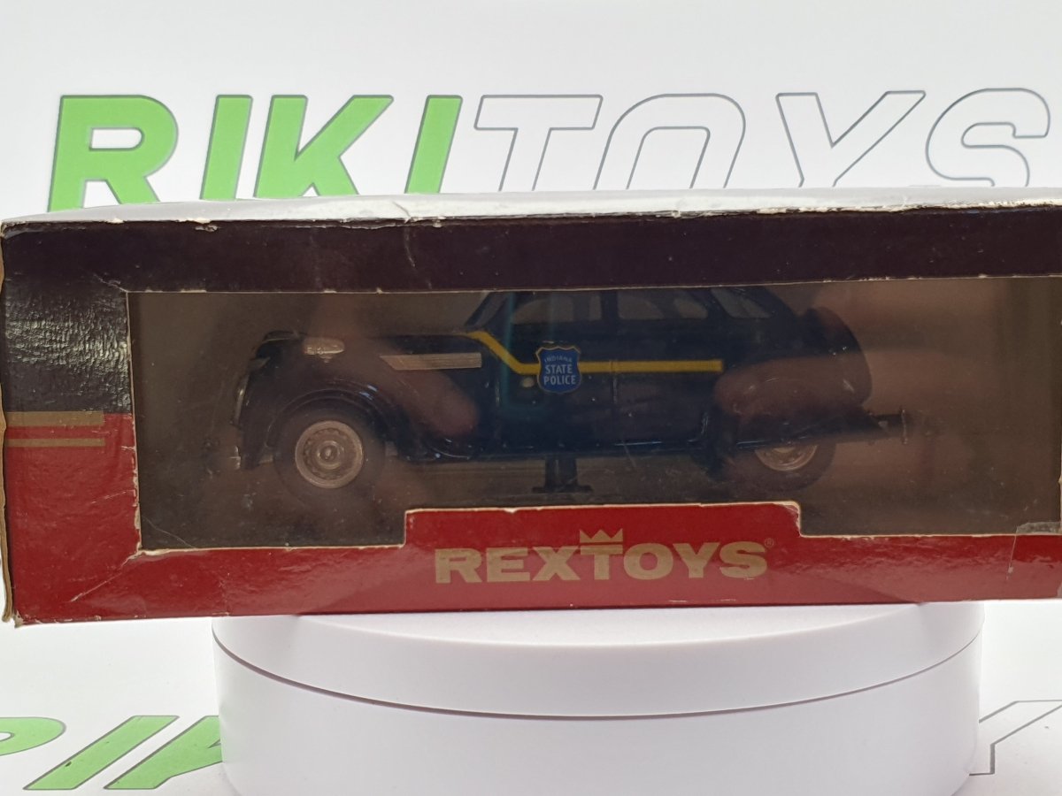 Chrysler Airflow Police Rextoys 1/43 Con Scatola - RikiToys - Rextoys#