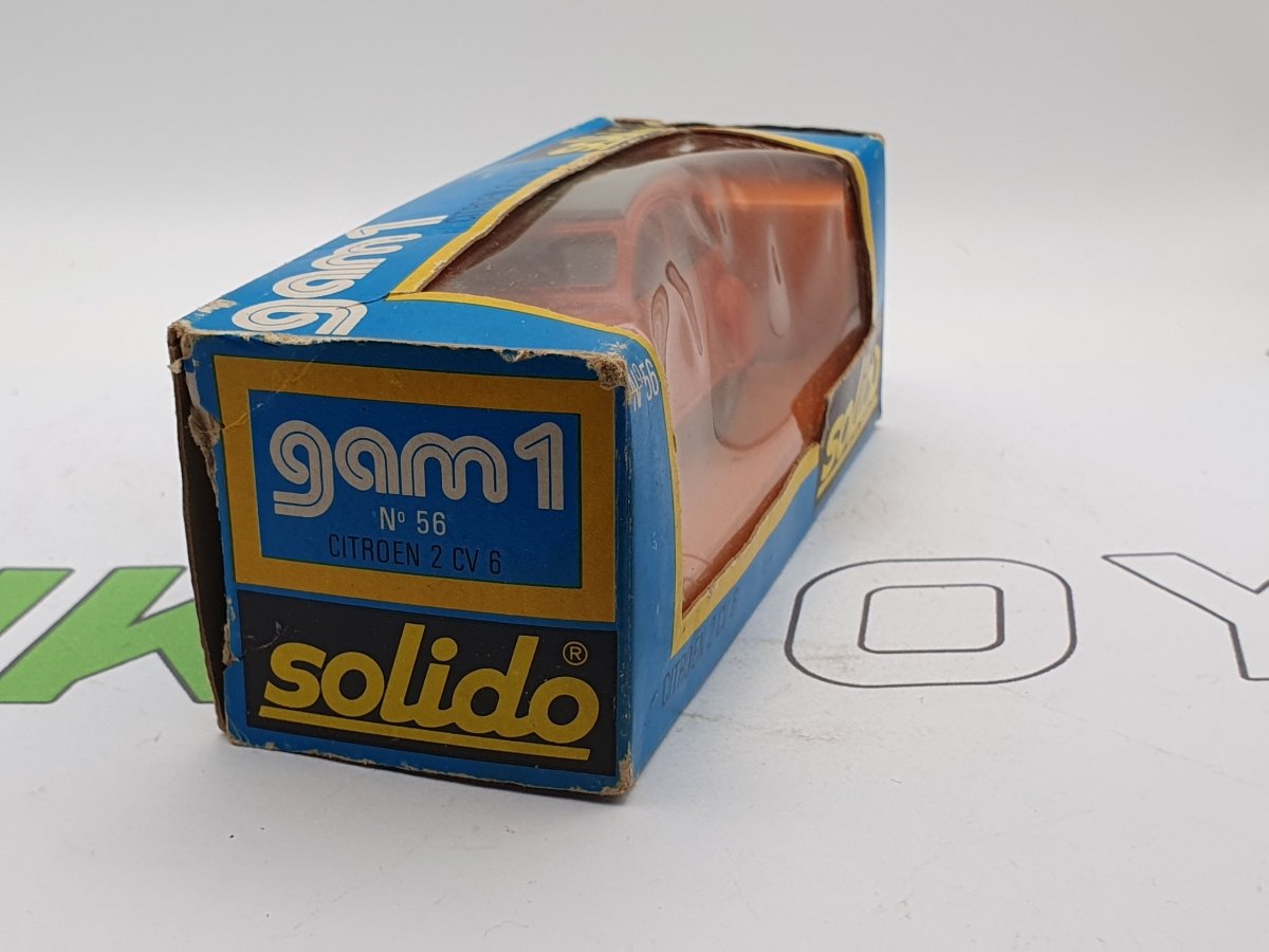 Citroen 2 CV 6 N°56 Solido 1/43 Con Scatola - RikiToys - Solido#