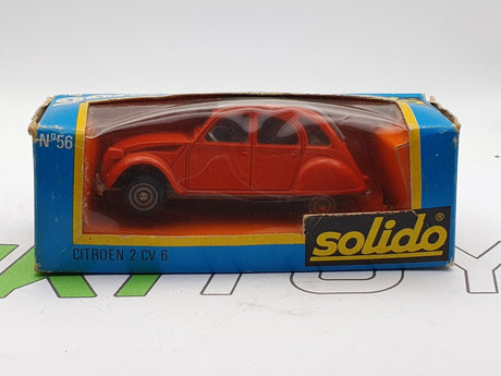 Citroen 2 CV 6 N°56 Solido 1/43 Con Scatola - RikiToys - Solido#