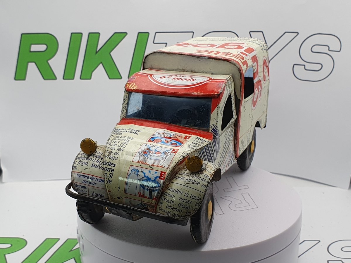 Citroen 2 CV Furgoncino Artigianale Latta 1/24 - RikiToys - RikiToys#