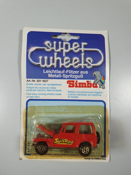 CJ7 Simba Toys 1/66 Con Scatola - RikiToys - Simba Toys#