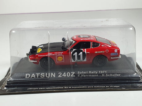 Datsun 240 Z "Safari Rally 1971" Edicola 1/43 Con Scatola - RikiToys - Edicola#