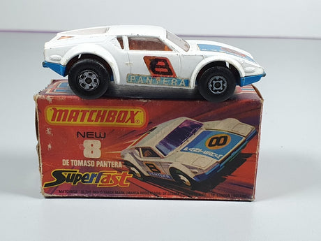 De Tomaso Pantera Matchbox 1/66 Con Scatola - RikiToys - Matchbox#