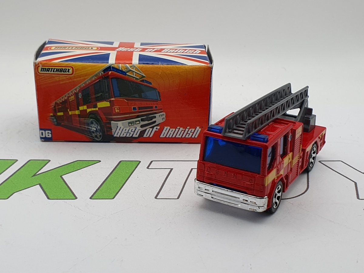 Dennis Sabre Fire Engine Matchbox 1/96 Con Scatola - RikiToys - Matchbox#