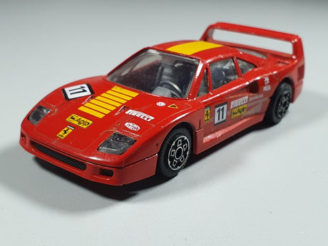 Ferrari F40 Racing Burago 1/43 - RikiToys - Burago#