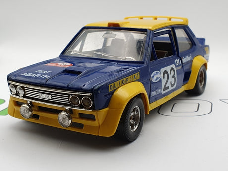 Fiat 131 Mirafiori Abarth Burago 1/24 - RikiToys - Burago#