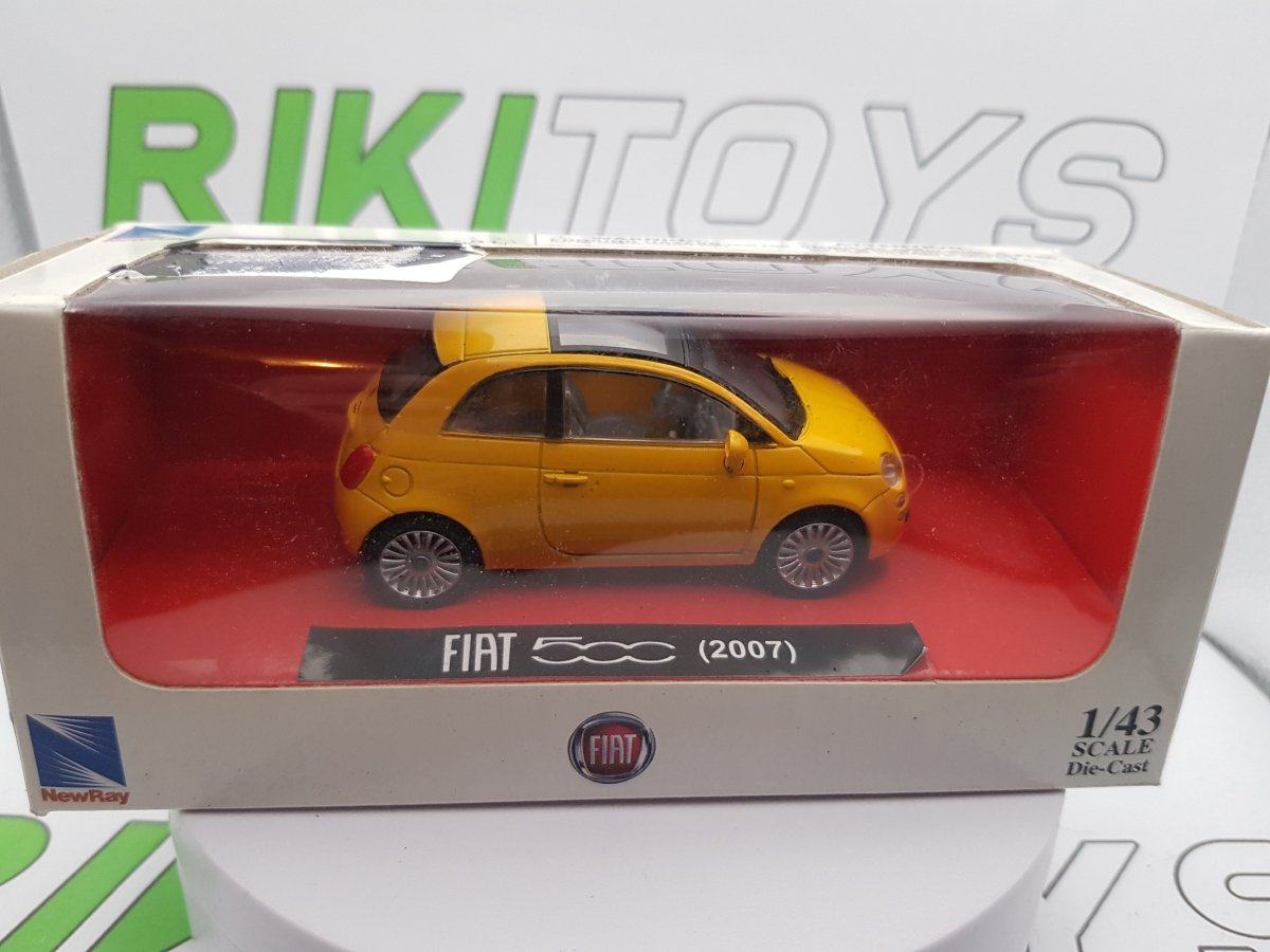 Fiat 500 2007 Mondo Motors 1/43 Con Scatola - RikiToys - Mondo Motors#