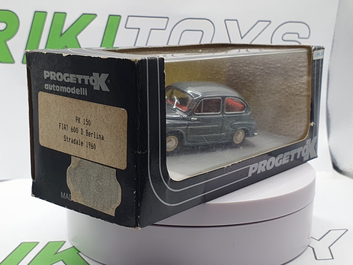 Fiat 600 D Progetto K 1/43 Con Scatola - RikiToys - Progetto K#