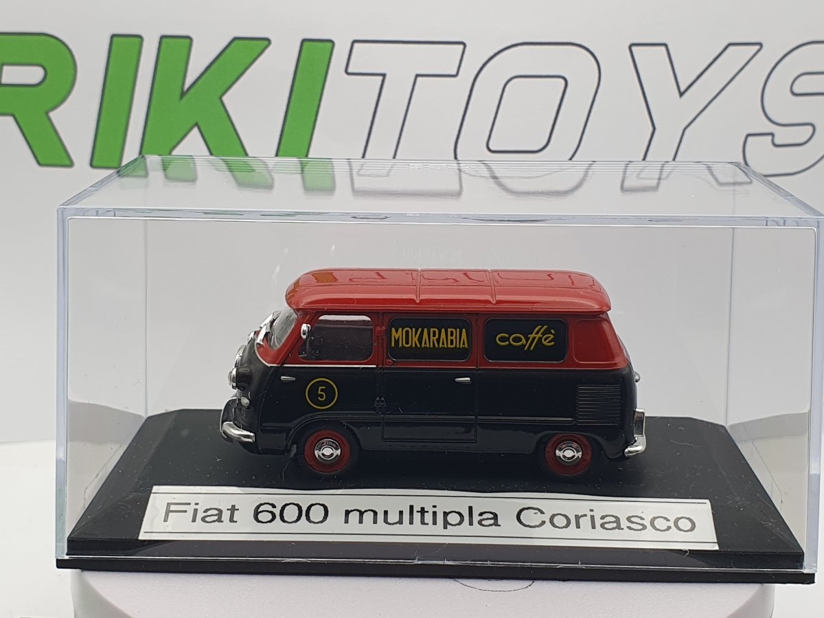 Fiat 600 Multipla Furgone Mokarabia Edicola 1/43 Con Scatola - RikiToys - Edicola#