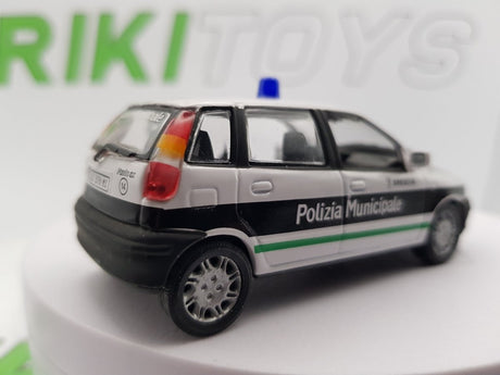 Fiat Punto 1 Serie Polizia Municipale Cararama 1/43 - RikiToys - Cararama#