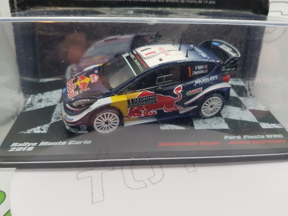 Ford Fiesta WRC RMC 2018 Edicola 1/43 Con Scatola - RikiToys - Edicola#