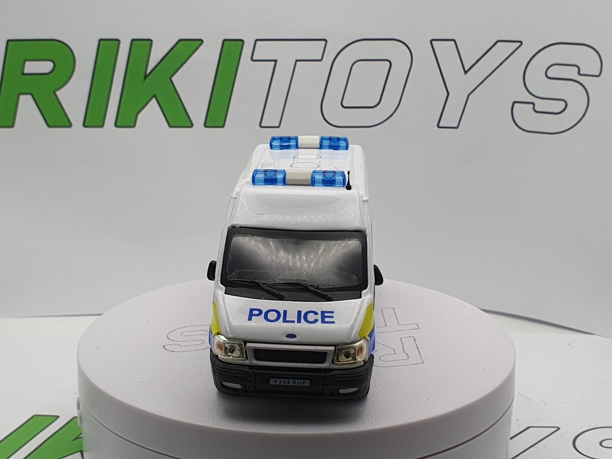 Ford Transit Police Cararama 1/43 - RikiToys - Cararama#