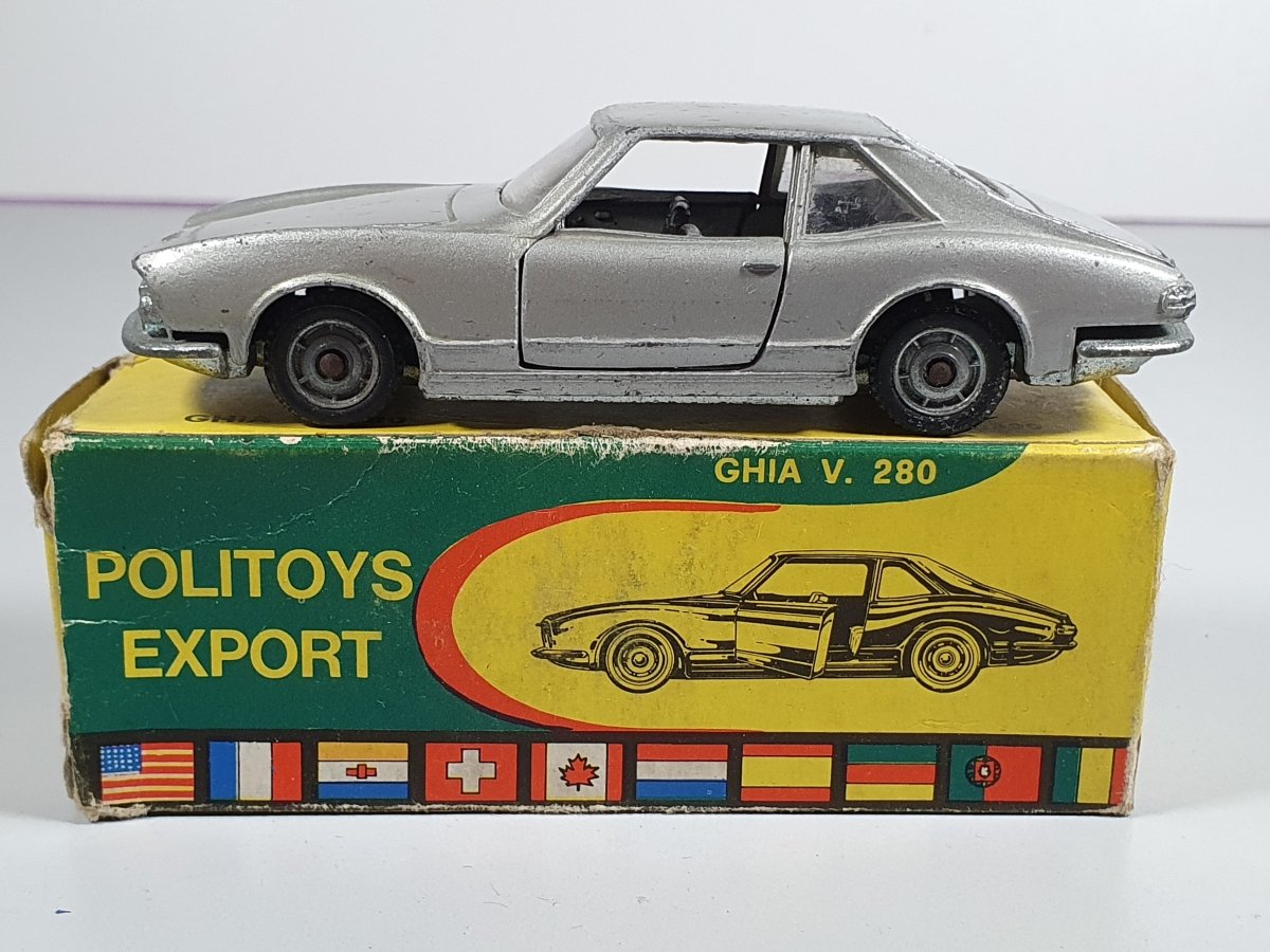 Ghia V280 n.550 Politoys Export 1/43 Con Scatola - RikiToys - Politoys E#