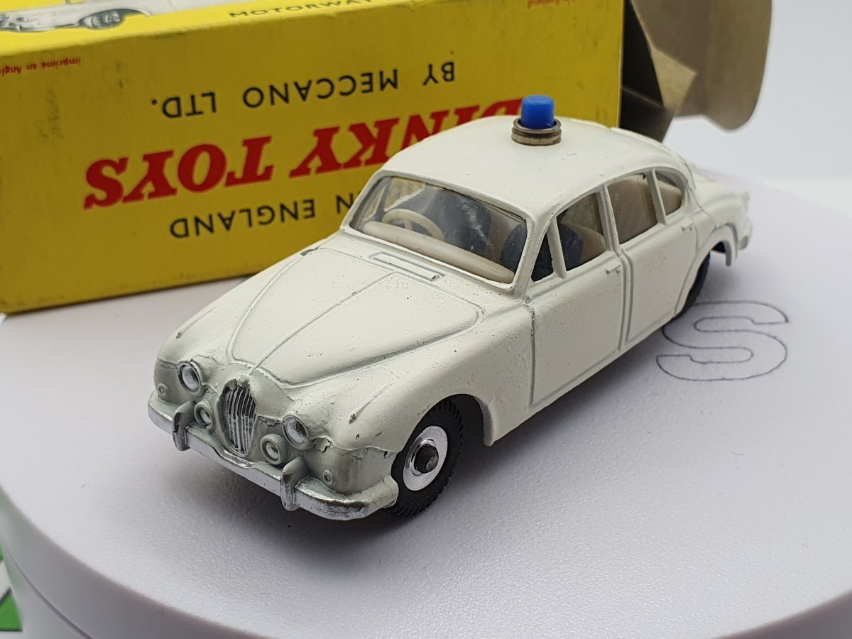 Jaguar MK2 Police Dinky Toys 1/43 Con Scatola - RikiToys - Dinky Toys#