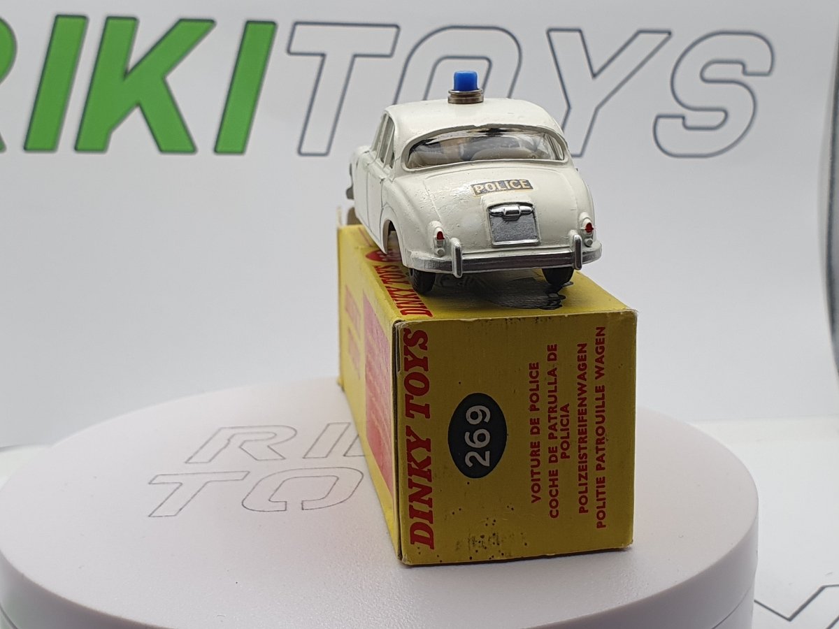 Jaguar MK2 Police Dinky Toys 1/43 Con Scatola - RikiToys - Dinky Toys#