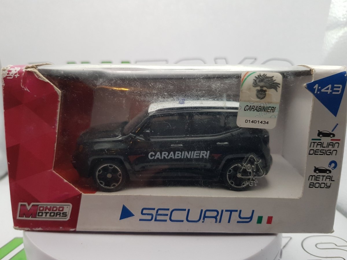 Jeep Cherokee Carabinieri Mondo Motors 1/43 Con Scatola - RikiToys - Mondo Motors#