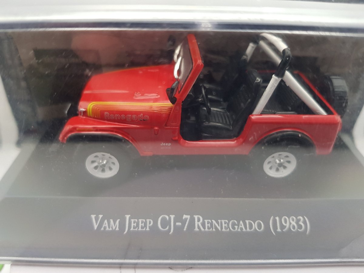 Jeep CJ7 Renegade Edicola 1/43 Con Scatola - RikiToys - Edicola#