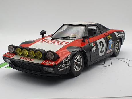 Lancia Stratos Pirelli Burago 1/24 - RikiToys - Burago#