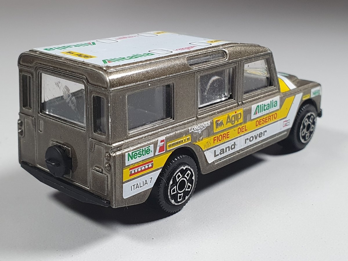 Land Rover 109 ALITALIA Burago 1/43 - RikiToys - Burago#