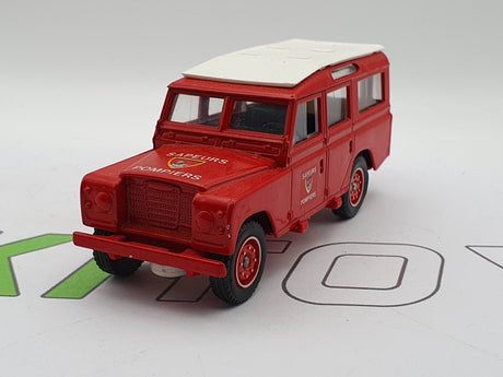 Land Rover 109 Sapeurs Pompiers Solido 1/43 - RikiToys - Solido#