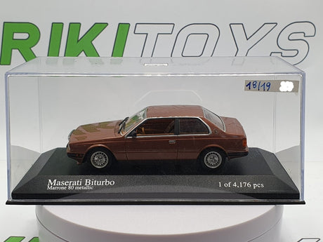 Maserati Biturbo Minichamps 1/43 Con Scatola - RikiToys - Minichamps#