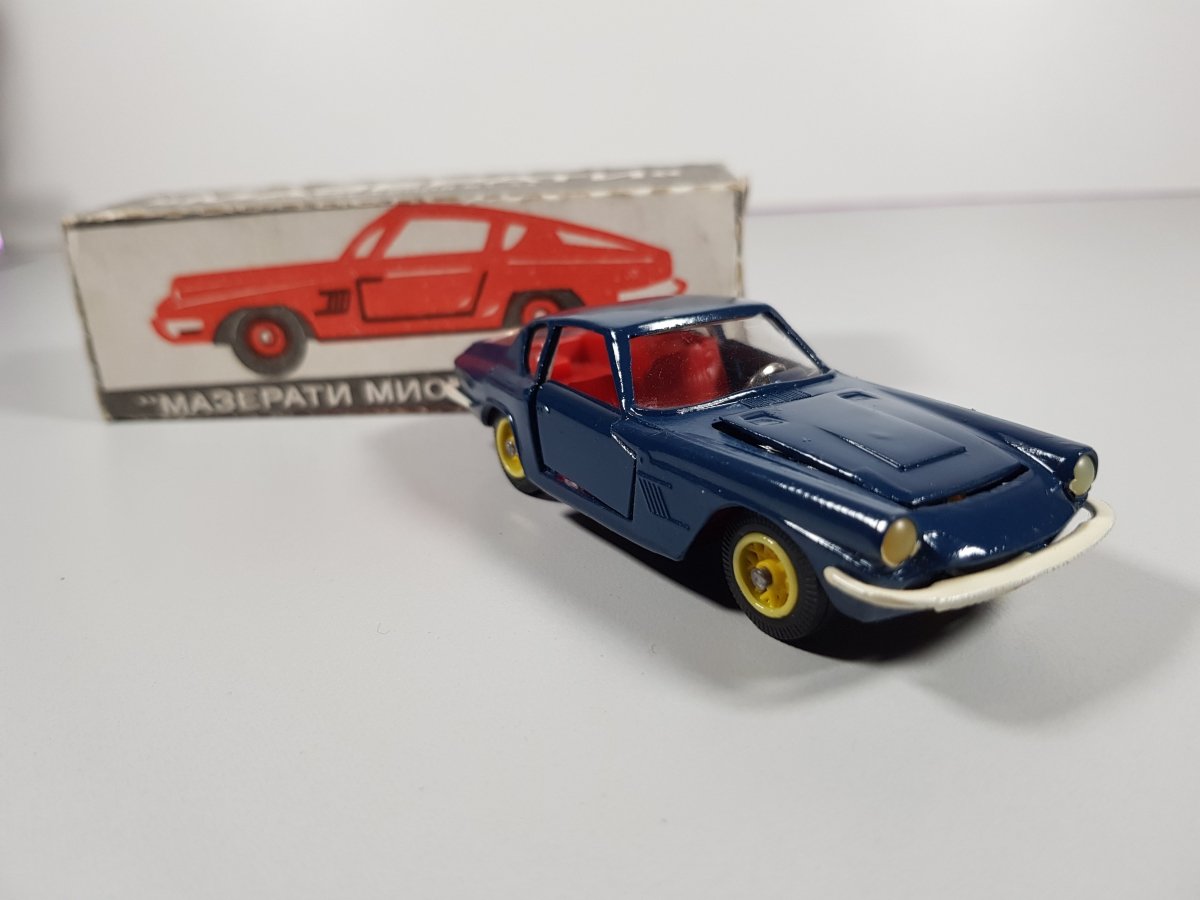 Maserati Mistral Urss 1/43 Con Scatola - RikiToys - Urss#