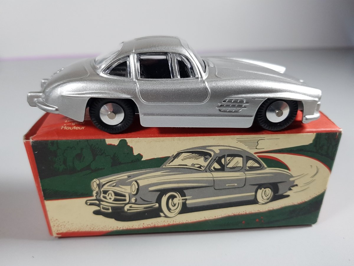 Mercedes 300 SL Copia Quiralu 1/43 Con Scatola - RikiToys - Copia Quiralu#