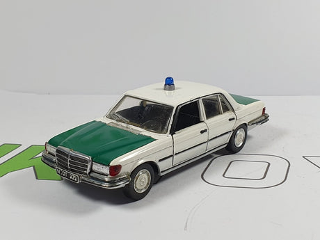 Mercedes 350 SE Polizei Schuco 1/43 - RikiToys - Schuco#