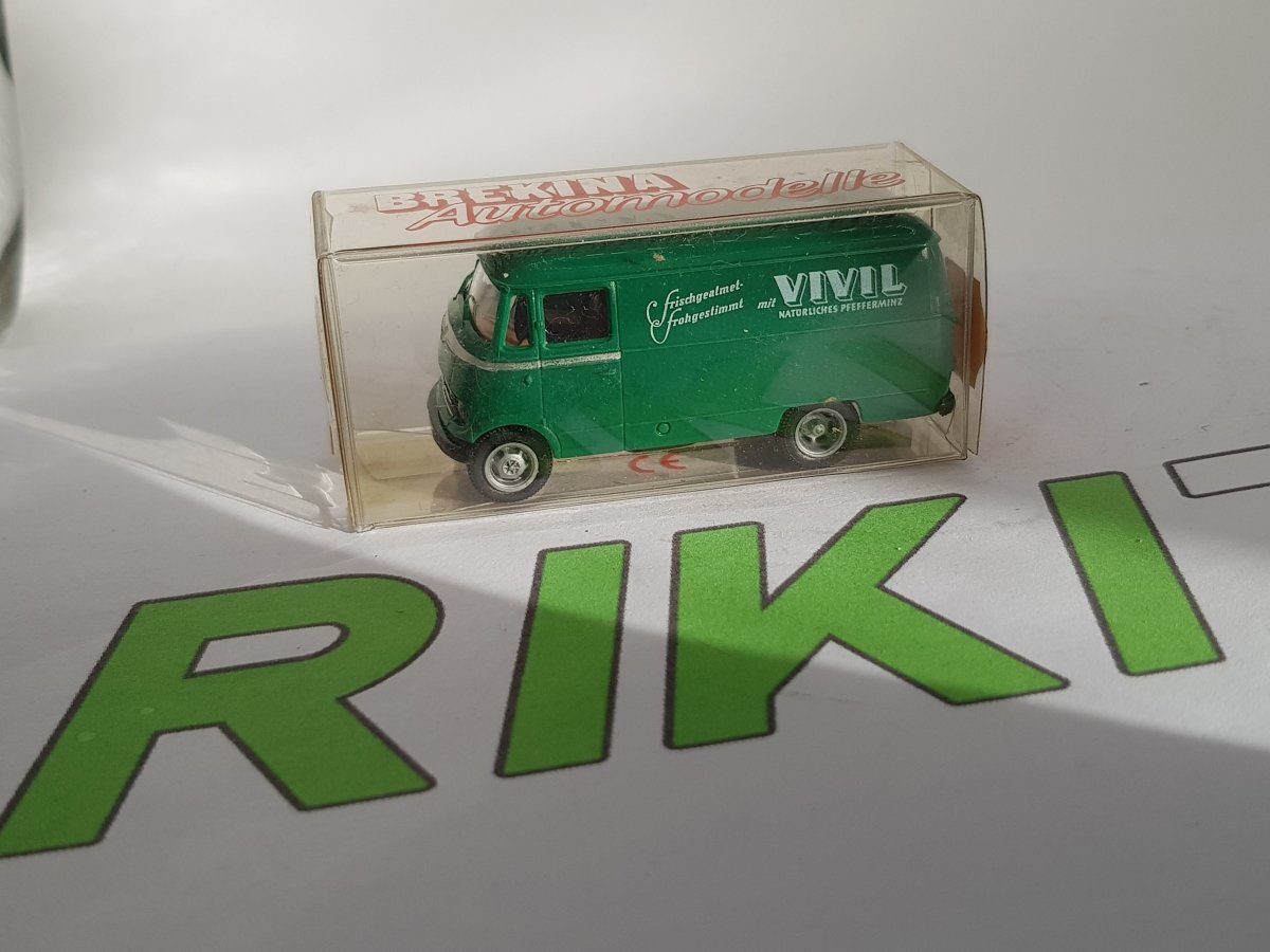 Mercedes Furgone Vivil Brekina 1/87 Con Scatola - RikiToys - Brekina#