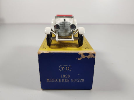 Mercedes Torpedo 1928 36/220 n.Y10 Matchbox Yesteryear 1/50 Con Scatola - RikiToys - Matchbox Yesteryear#