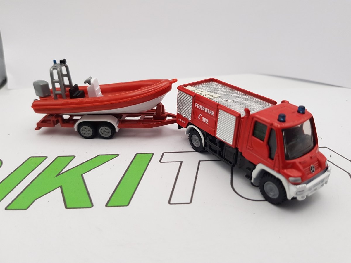 Mercedes Unimog Feuerwehr Siku 1/87 - RikiToys - Siku#