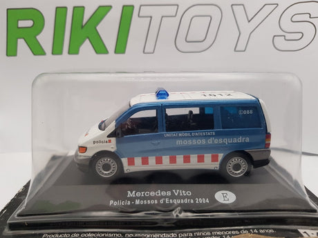 Mercedes Vito Mossos D'Esquadra Edicola 1/43 - RikiToys - Edicola#