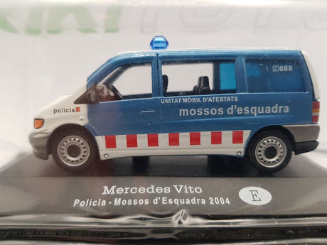 Mercedes Vito Mossos D'Esquadra Edicola 1/43 - RikiToys - Edicola#