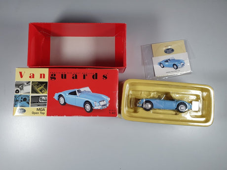 MGA Open Top "Vanguards" replica Lledo Collect. 1/43 Con Scatola - RikiToys - Lledo Collections#