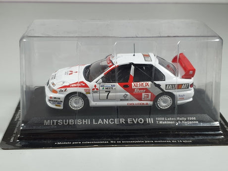 Mitsubishi Lancer EVO III "1000 Lakes Rally" 1996 edicola 1/43 Con Scatola - RikiToys - Edicola#